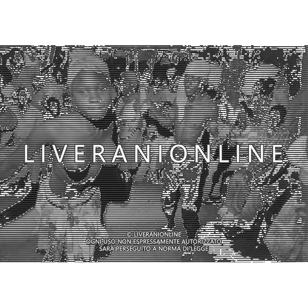 Haiti nazione dell\'America, isola del mar dei Caraibi: Haiti e\' il paese piu\' povero delle Americhe nella foto la popolazione e abitanti del luogo durante un rito woodoo retrospettiva ©archivio Giovanni Liverani/Agenzia Aldo Liverani Sas