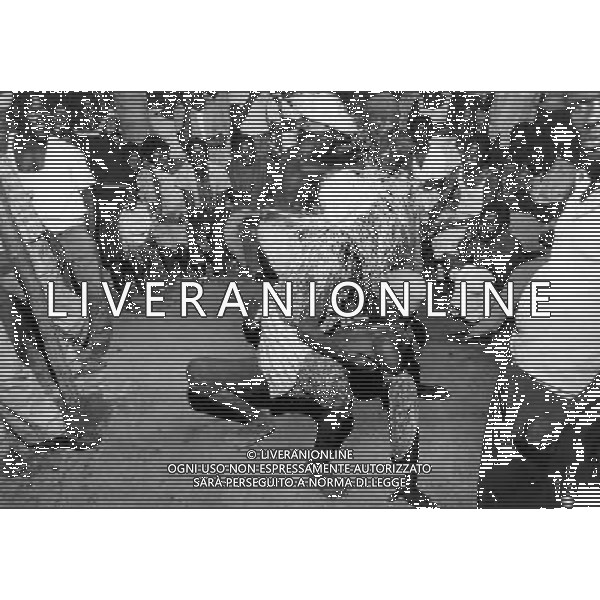Haiti nazione dell\'America, isola del mar dei Caraibi: Haiti e\' il paese piu\' povero delle Americhe nella foto la popolazione e abitanti del luogo durante un rito woodoo retrospettiva ©archivio Giovanni Liverani/Agenzia Aldo Liverani Sas