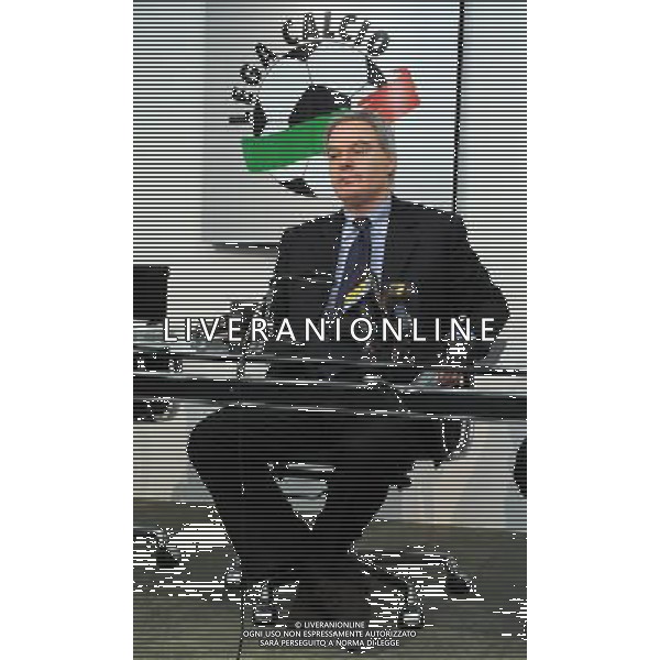 MILANO 15/1/2010 LEGA CALCIO VIA ROSELLINI CONSIGLIO DELLA LEGA CALCIO NELLA FOTO MAURIZIO BERETTA PRESIDENTE LEGA CALCIO FOTO ROMANO/AG ALDO LIVERANI