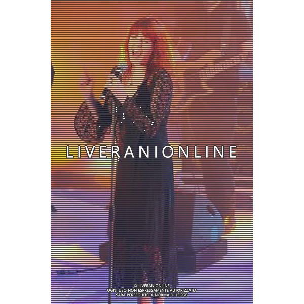 Milano, 17/01/2010 - Studi RAI Via Mecenate trasmissione tv: \' QUELLI CHE IL CALCIO\' nella foto: FLORENCE AND THE MACHINE Foto Antonio Sorano - Ag. Aldo Liverani sas