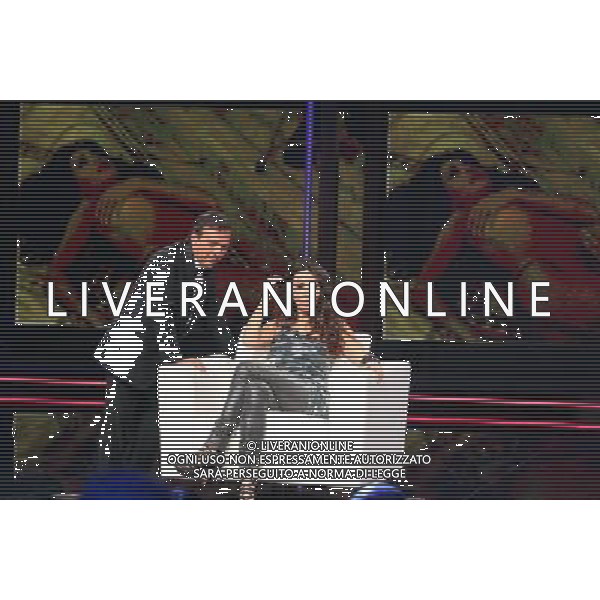 Milano - 19/01/2010 Trasmissione tv: \' CHIAMBRETTI NIGHT SHOW\' nella foto: Sabrina FERILLI - Piero CHIAMBRETTI © Antonio Sorano - Ag. Aldo Liverani sas 
