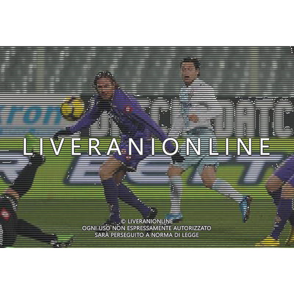 Coppa Italia TIM Cup 2009/2010 Quarti di Finale Firenze - 20.01.2010 Fiorentina-Lazio Nella Foto:OCCASIONE ZARATE MAURO /Ph.Vitez-Ag. Aldo Liverani