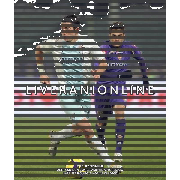 Coppa Italia TIM Cup 2009/2010 Quarti di Finale Firenze - 20.01.2010 Fiorentina-Lazio Nella Foto:KOLAROV-MUTU ADRIAN /Ph.Vitez-Ag. Aldo Liverani