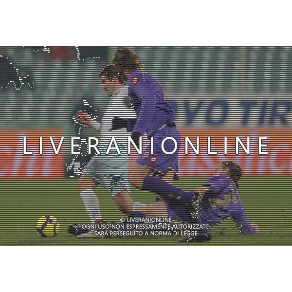 Coppa Italia TIM Cup 2009/2010 Quarti di Finale Firenze - 20.01.2010 Fiorentina-Lazio Nella Foto:KOLAROV-KROLDRUP /Ph.Vitez-Ag. Aldo Liverani
