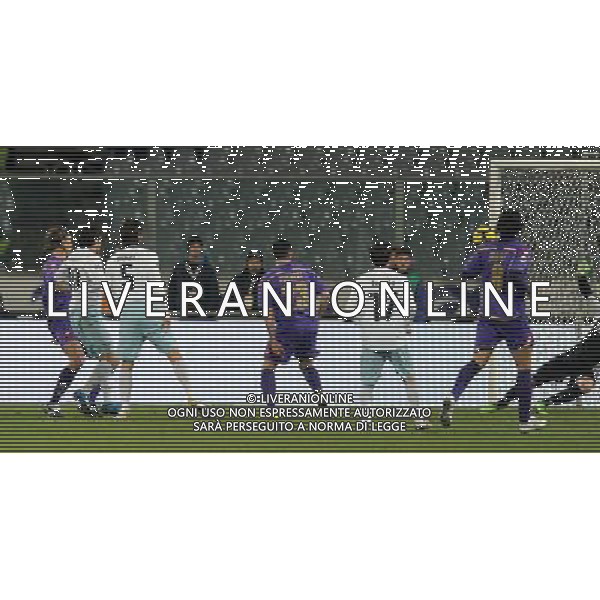 Coppa Italia TIM Cup 2009/2010 Quarti di Finale Firenze - 20.01.2010 Fiorentina-Lazio Nella Foto: IL GOL DI MAURO ZARATE /Ph.Vitez-Ag. Aldo Liverani