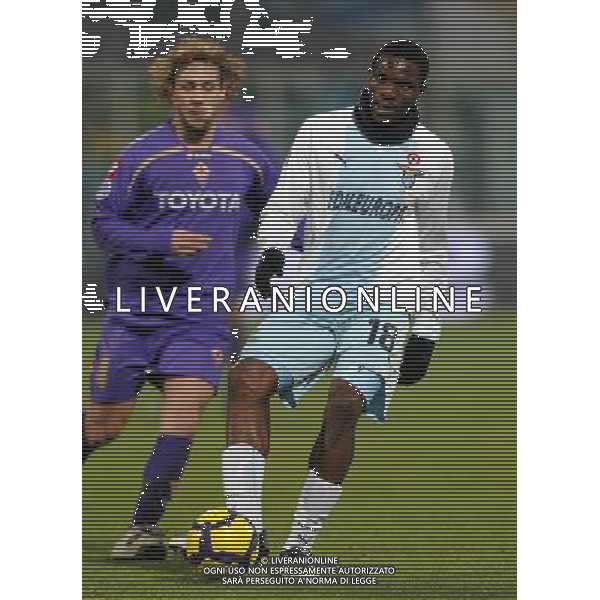 Coppa Italia TIM Cup 2009/2010 Quarti di Finale Firenze - 20.01.2010 Fiorentina-Lazio Nella Foto:MAKINWA STEPHEN AYODELE /Ph.Vitez-Ag. Aldo Liverani