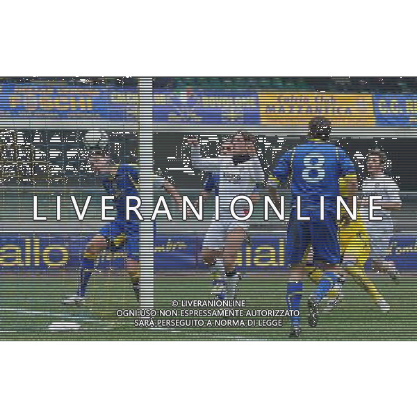 Lega Pro 1¡ Divisione Girone B 2009/2010 21¡Giornata Verona - 24.01.2010 Verona-Cosenza Nella Foto:VIRGA GOL /Ph.Vitez-Ag. Aldo Liverani