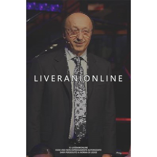 TRASMISSIONE TV \' CHIAMBRETTI NIGHT\' nella foto: LUCIANO MOGGI Foto Antonio Sorano - Ag. Aldo Liverani sas