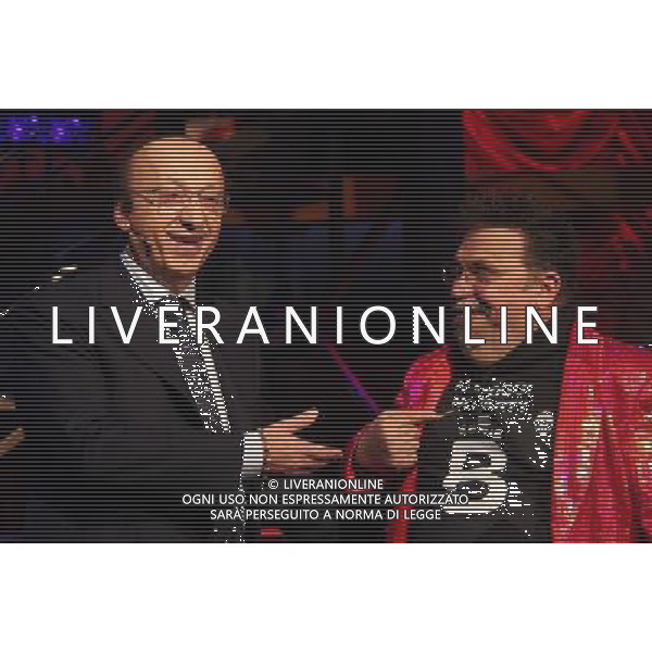 TRASMISSIONE TV \' CHIAMBRETTI NIGHT\' nella foto: LUCIANO MOGGI Foto Antonio Sorano - Ag. Aldo Liverani sas