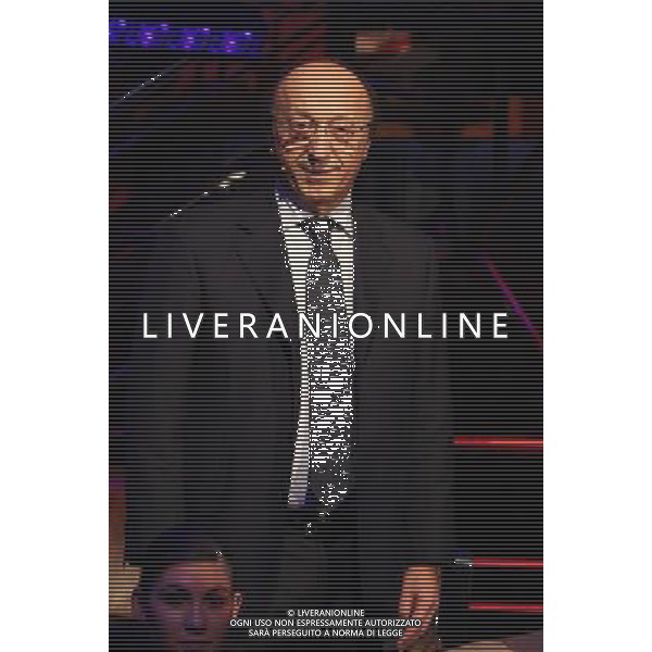 TRASMISSIONE TV \' CHIAMBRETTI NIGHT\' nella foto: LUCIANO MOGGI Foto Antonio Sorano - Ag. Aldo Liverani sas