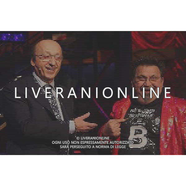TRASMISSIONE TV \' CHIAMBRETTI NIGHT\' nella foto: LUCIANO MOGGI Foto Antonio Sorano - Ag. Aldo Liverani sas