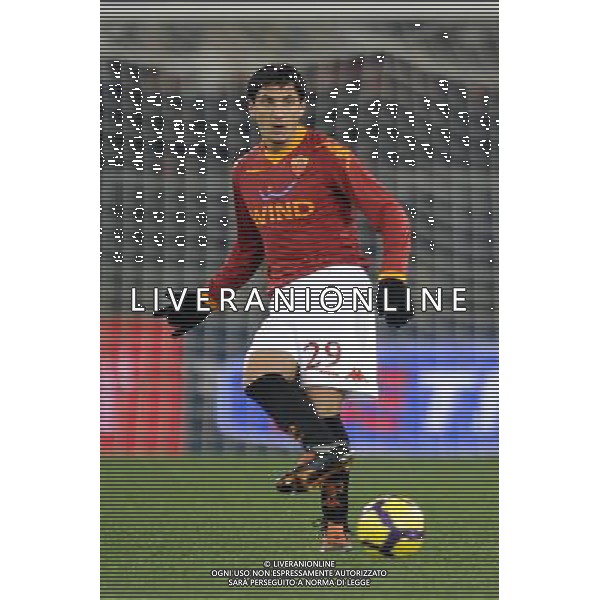 Roma - 26/01/2010 - Stadio Olimpico - TIM CUP 2009/2010 - Quarti di Finale - AS Roma vs Catania - nella foto: Nicolas Andres BURDISSO ph. Corradetti / ©Aldo Liverani Sas