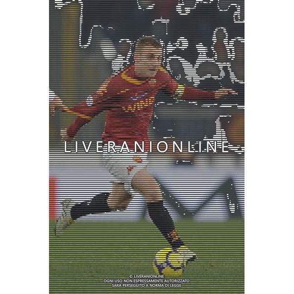 Roma - 26/01/2010 - Stadio Olimpico - TIM CUP 2009/2010 - Quarti di Finale - AS Roma vs Catania - nella foto: Daniele DE ROSSI ph. Corradetti / ©Aldo Liverani Sas