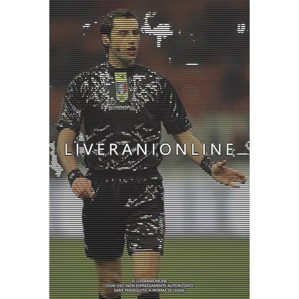 MILAN - UDINESE COPPA ITALIA TIM CUP 27/01/2010 NELLA FOTO arbitro gervasoni ©LUZZANI/AGENZIA ALDO LIVERANI SAS