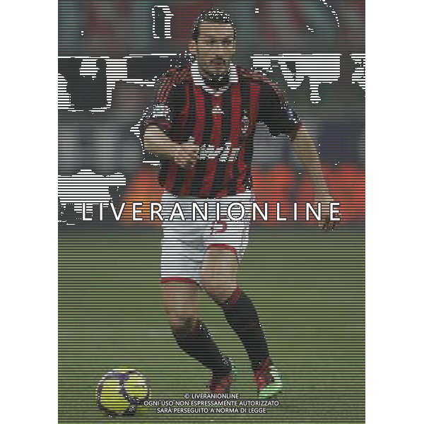 Milano 27-01-2010 Coppa Italia TIM CUP 2009/2010 milan-uinese 0:1 nella foto gianluca zambrotta ph marco luzzani/ag aldo liverani s.a.s.
