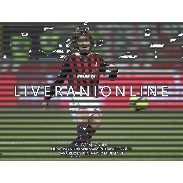 Milano 27-01-2010 Coppa Italia TIM CUP 2009/2010 milan-uinese 0:1 nella foto andrea pirlo ph marco luzzani/ag aldo liverani s.a.s.