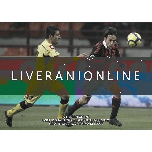 Milano 27-01-2010 Coppa Italia TIM CUP 2009/2010 milan-uinese 0:1 nella foto filippo inzaghi e mauricio isla ph marco luzzani/ag aldo liverani s.a.s.