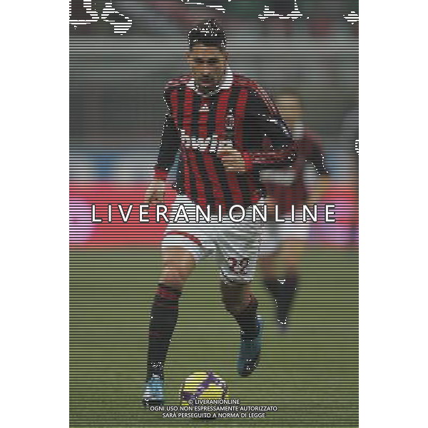 Milano 27-01-2010 Coppa Italia TIM CUP 2009/2010 milan-uinese 0:1 nella foto marco borriello ph marco luzzani/ag aldo liverani s.a.s.