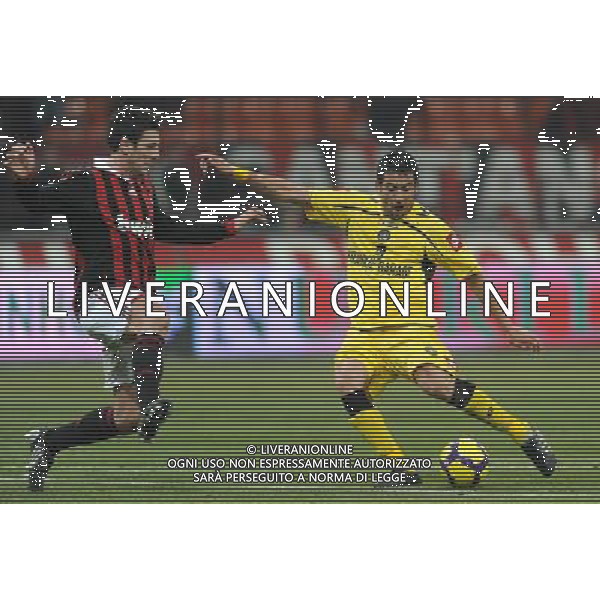 Coppa Italia TIM Cup 2009/2010 Quarti di Finale Milano - 27.01.2010 Milan-Udinese Nella Foto:ISLA MAURICIO ANIBAL-BONERA DANIELE /Ph.Vitez-Ag. Aldo Liverani