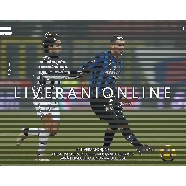 Coppa Italia TIM Cup 2009/2010 Quarti di Finale Milano - 28.01.2010 Inter-Juventus Nella Foto:THIAGO MOTTA-DIEGO /Ph.Vitez-Ag. Aldo Liverani