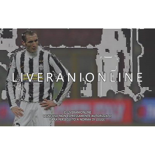 INTER - JUVENTUS COPPA ITALIA TIM CUP 28/01/2010 NELLA FOTO LA DELUSIONE DI GIORGIO chiellini ©LUZZANI/AGENZIA ALDO LIVERANI SAS