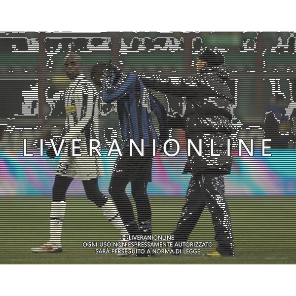 INTER - JUVENTUS COPPA ITALIA TIM CUP 28/01/2010 NELLA FOTO MARIO balotelli a fine gara ©LUZZANI/AGENZIA ALDO LIVERANI SAS
