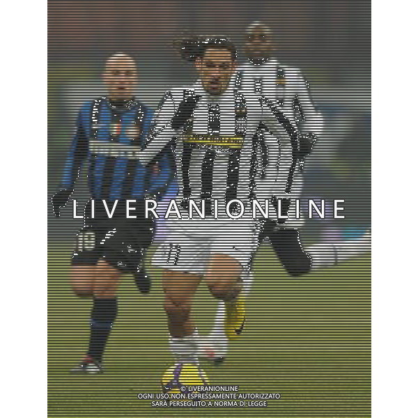 Coppa Italia TIM Cup 2009/2010 Quarti di Finale Milano - 28.01.2010 Inter-Juventus Nella Foto:AMAURI /Ph.Vitez-Ag. Aldo Liverani
