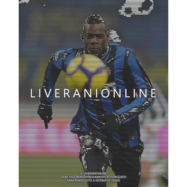 Coppa Italia TIM Cup 2009/2010 Quarti di Finale Milano - 28.01.2010 Inter-Juventus Nella Foto:BALOTELLI MARIO /Ph.Vitez-Ag. Aldo Liverani