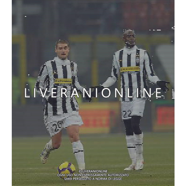Coppa Italia TIM Cup 2009/2010 Quarti di Finale Milano - 28.01.2010 Inter-Juventus Nella Foto:CANDREVA ANTONIO-SISSOKO MOHAMED LAMINE /Ph.Vitez-Ag. Aldo Liverani