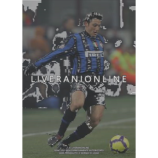 Milano 28-01-2010 Coppa Italia TIM CUP 2009/2010 Inter-Juventus 2:1 nella foto javier zanetti ph marco luzzani/ag aldo liverani s.a.s.