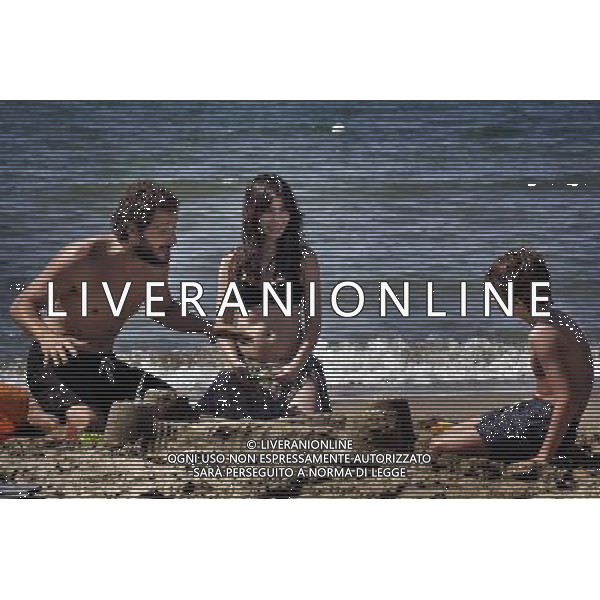Scene del Film \'Baciami ancora\' di Gabriele Muccino 2010 nella foto Claudio Santamaria, Sabrina Impacciatore Agenzia Aldo Liverani Sas