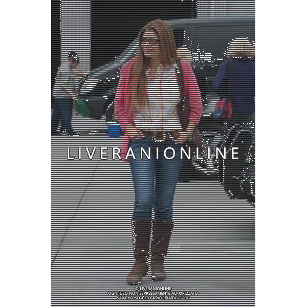 Scene del TeleFilm \' Saving Grace\' terza serie 2010 nella foto Laura San Giacomo Agenzia Aldo Liverani Sas