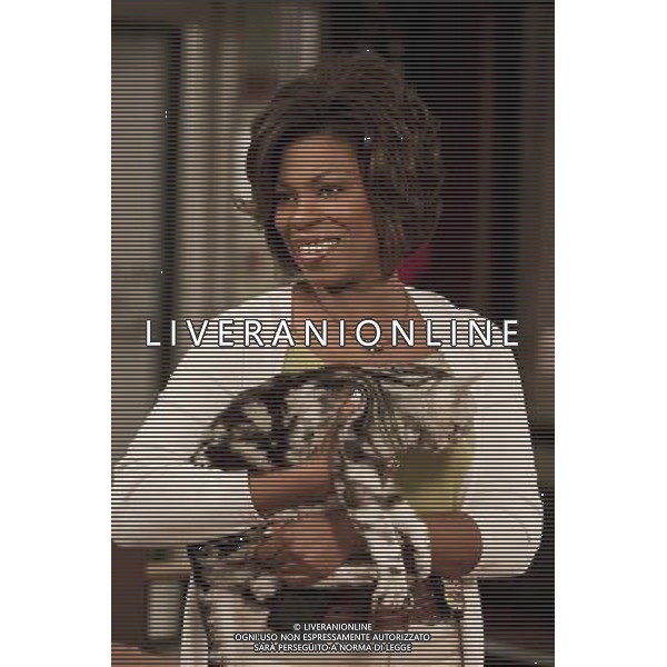 Scene del TeleFilm \' Saving Grace\' terza serie 2010 nella foto Lorraine Toussaint Agenzia Aldo Liverani Sas