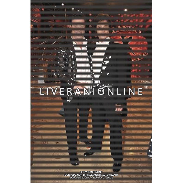 ROMA - AUDITORIUM RAI 30.01.10 TRASLISSIONE TELEVISIVA BALLANDO CON LE STELLE PUNTATA DEL 30.01.10 nella foto: RONN MOSS CON DANIEL MC VICAR © MASSIMO BRUNI - AG. ALDO LIVERANI SAS