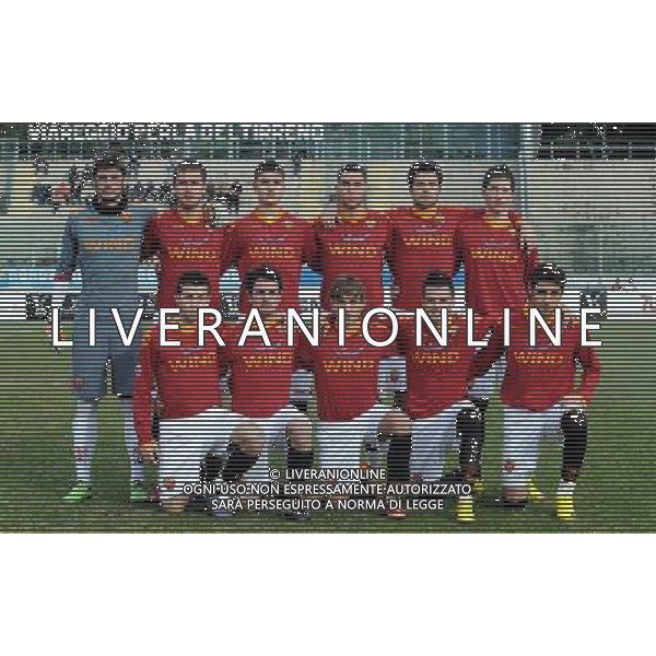 62Á Torneo Viareggio Cup World Football Tournament Coppa Carnevale-Gr.B Gir.8 Viareggio - 02.02.2010 Roma-FK Ventspils Nella Foto:ROMA-SQUADRA-FORMAZIONE /Ph.Vitez-Ag. Aldo Liverani