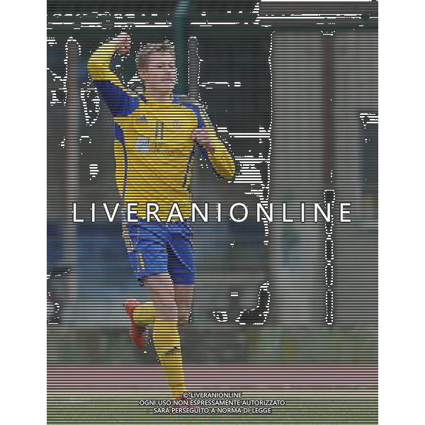 62Á Torneo Viareggio Cup World Football Tournament Coppa Carnevale-Gr.B Gir.8 Viareggio - 02.02.2010 Roma-FK Ventspils Nella Foto:L\'ESULTANZA DI VISHNJAKOVS DOPO IL GOL /Ph.Vitez-Ag. Aldo Liverani