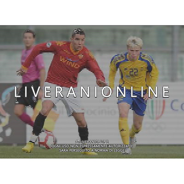 62Á Torneo Viareggio Cup World Football Tournament Coppa Carnevale-Gr.B Gir.8 Viareggio - 02.02.2010 Roma-FK Ventspils Nella Foto:SCARDINA /Ph.Vitez-Ag. Aldo Liverani