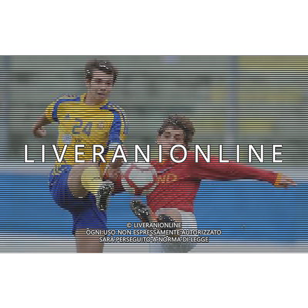 62Á Torneo Viareggio Cup World Football Tournament Coppa Carnevale-Gr.B Gir.8 Viareggio - 02.02.2010 Roma-FK Ventspils Nella Foto:BUONO-ZJUZINS /Ph.Vitez-Ag. Aldo Liverani