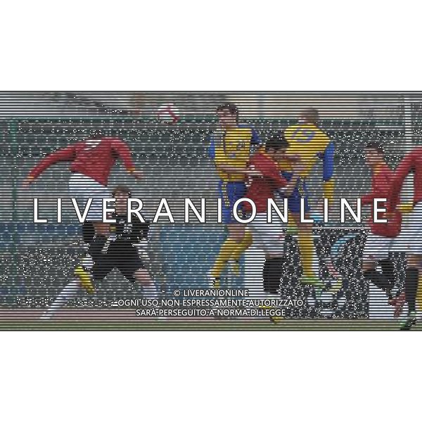 62Á Torneo Viareggio Cup World Football Tournament Coppa Carnevale-Gr.B Gir.8 Viareggio - 02.02.2010 Roma-FK Ventspils Nella Foto:IL GOL DI SCARDINA /Ph.Vitez-Ag. Aldo Liverani