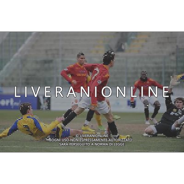 62Á Torneo Viareggio Cup World Football Tournament Coppa Carnevale-Gr.B Gir.8 Viareggio - 02.02.2010 Roma-FK Ventspils Nella Foto:IL GOL DI PETTINARI /Ph.Vitez-Ag. Aldo Liverani