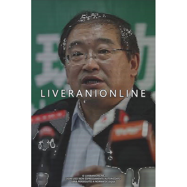 Wei Di, the new chief of the Chinese Football Association (CFA), speaks during a press conference in Beijing, China on Tuesday, Feb. 2, 2010. Wei Di pledged Tuesday to crack down on match fixing and illegal betting and lead Chinese men\'s football back to top level in Asia.(Photo By Zheng Ze/ColorChinaPhoto) - Ag. Aldo Liverani sas ITALY ONLY Wei Di - Il nuovo presidente della federcalcio cinese