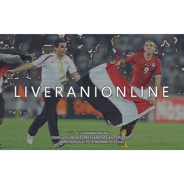 Joie Mohamed ZIDAN - 28.01.2010 - Egypte / Algerie - 1/2 Finale Coupe d Afrique des Nations 2010 - Benguela - Angola - Photo : Icon Sport/ag aldo liverani sas italy only *** Local Caption ***