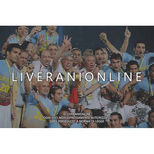 Victoire Egypte - 28.01.2010 - Egypte / Algerie - 1/2 Finale Coupe d Afrique des Nations 2010 - Benguela - Angola - Photo : Icon Sport/ag aldo liverani sas italy only *** Local Caption ***