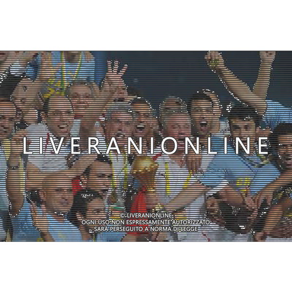 Victoire Egypte - 28.01.2010 - Egypte / Algerie - 1/2 Finale Coupe d Afrique des Nations 2010 - Benguela - Angola - Photo : Icon Sport/ag aldo liverani sas italy only *** Local Caption ***