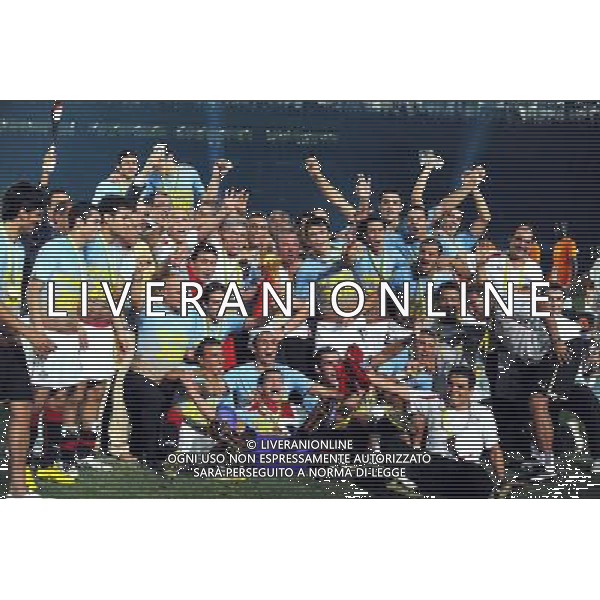 Victoire Egypte - 28.01.2010 - Egypte / Algerie - 1/2 Finale Coupe d Afrique des Nations 2010 - Benguela - Angola - Photo : Icon Sport/ag aldo liverani sas italy only *** Local Caption ***