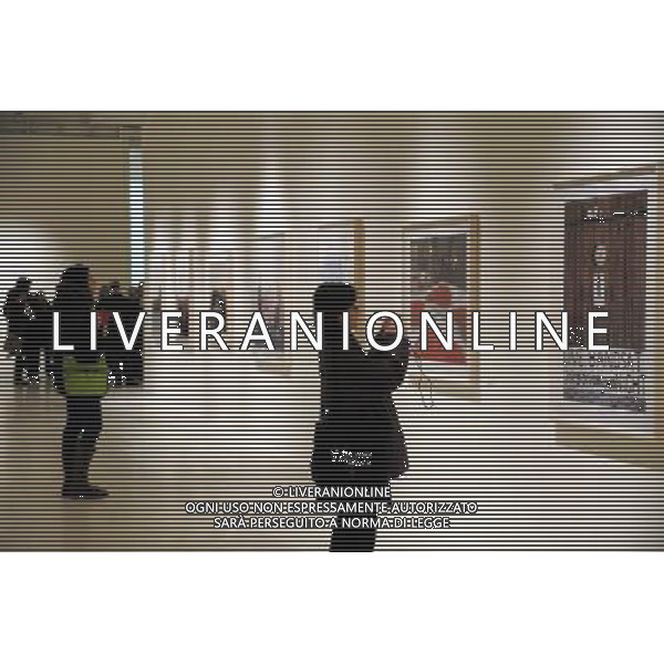 MILANO 3/2/2010 TRIENNALE VIALE ALEMAGNA MOSTRA DEL FOTOGRAFO ALEC SOTH: \'MISSISSIPI NIAGARA\' NELLA FOTO LA MOSTRA FOTO ROMANO/ALDO LIVERANI