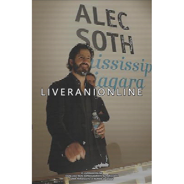 MILANO 3/2/2010 TRIENNALE VIALE ALEMAGNA MOSTRA DEL FOTOGRAFO ALEC SOTH: \'MISSISSIPI NIAGARA\' NELLA FOTO LA MOSTRA IL FOTOGRAFO ALEC SOTH FOTO ROMANO/ALDO LIVERANI