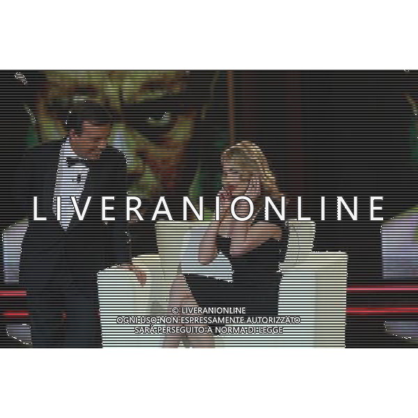 TRASMISSIONE TV: \' CHIAMBRETTI NIGHT\' nella foto: LOREDANA \' JOLIE\' FERRIOLO ( amante n. 9 di Tiger Woods) - PIERO CHIAMBRETTI © Antonio Sorano - Ag. Aldo Liverani sas