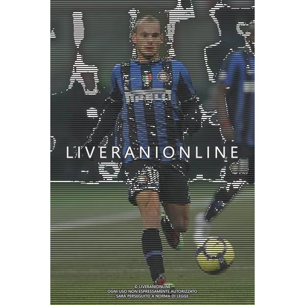 Milano 03-02-2010 Coppa Italia TIM UP 2009/10 SEMIFINALI ANDATA inter-fiorentina 1:0 nella foto wesley sneijder ph marco luzzani/ag aldo liverani s.a.s. 