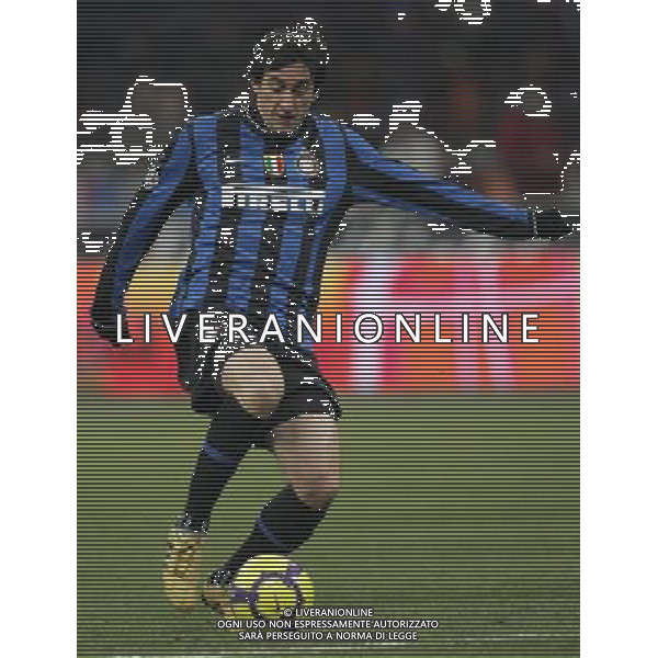 Milano 03-02-2010 Coppa Italia TIM UP 2009/10 SEMIFINALI ANDATA inter-fiorentina 1:0 nella foto diego alberto milito ph marco luzzani/ag aldo liverani s.a.s. 